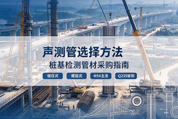 蔡甸声测管选型标准